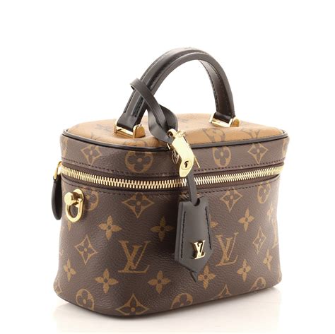 reverse embossed monogram louis vuitton bag|Vanity PM Monogram Reverse Canvas .